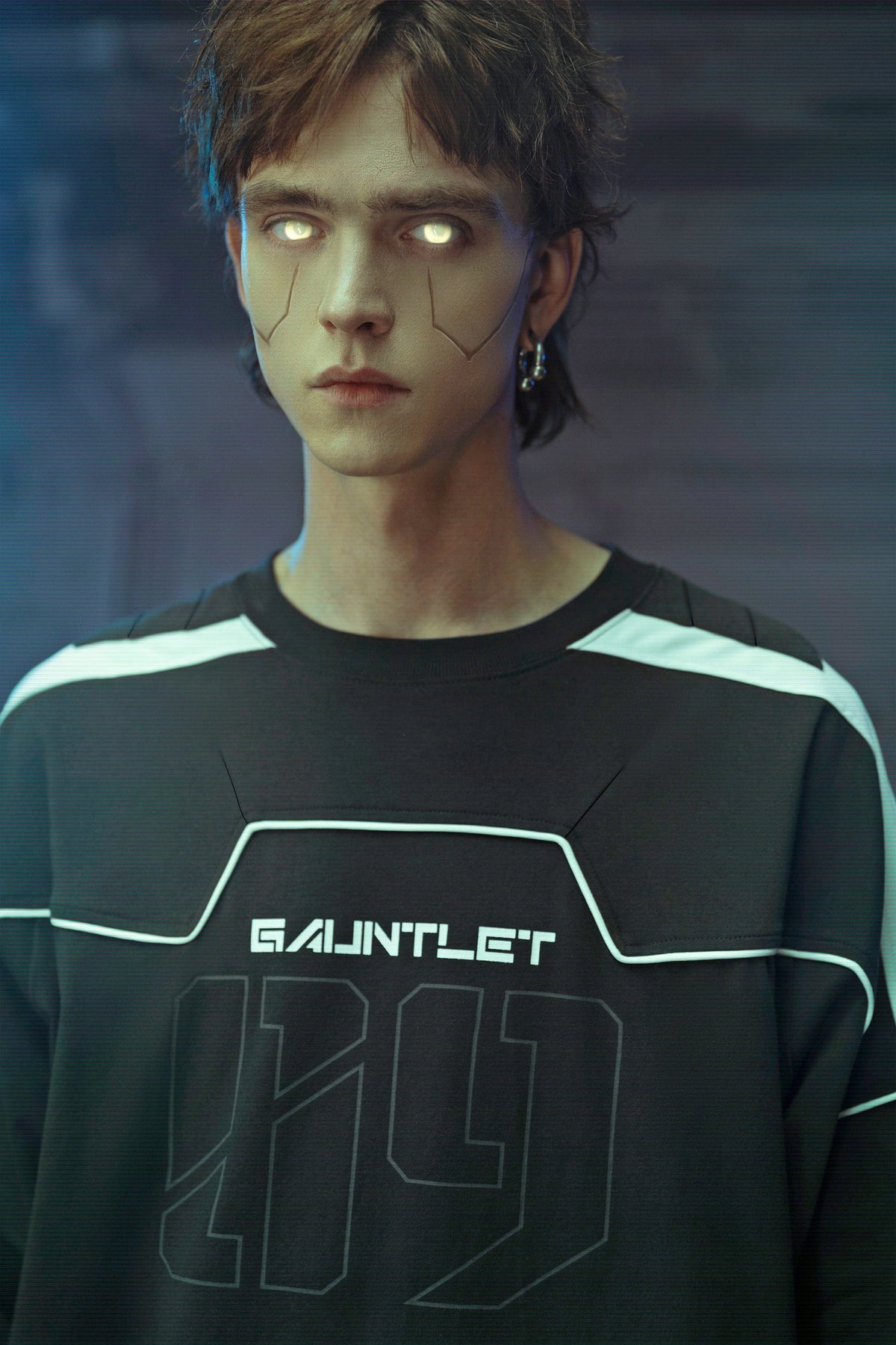XIPHEVIL Modern Deconstructed Rivet Jersey Black – photo 10 of 15