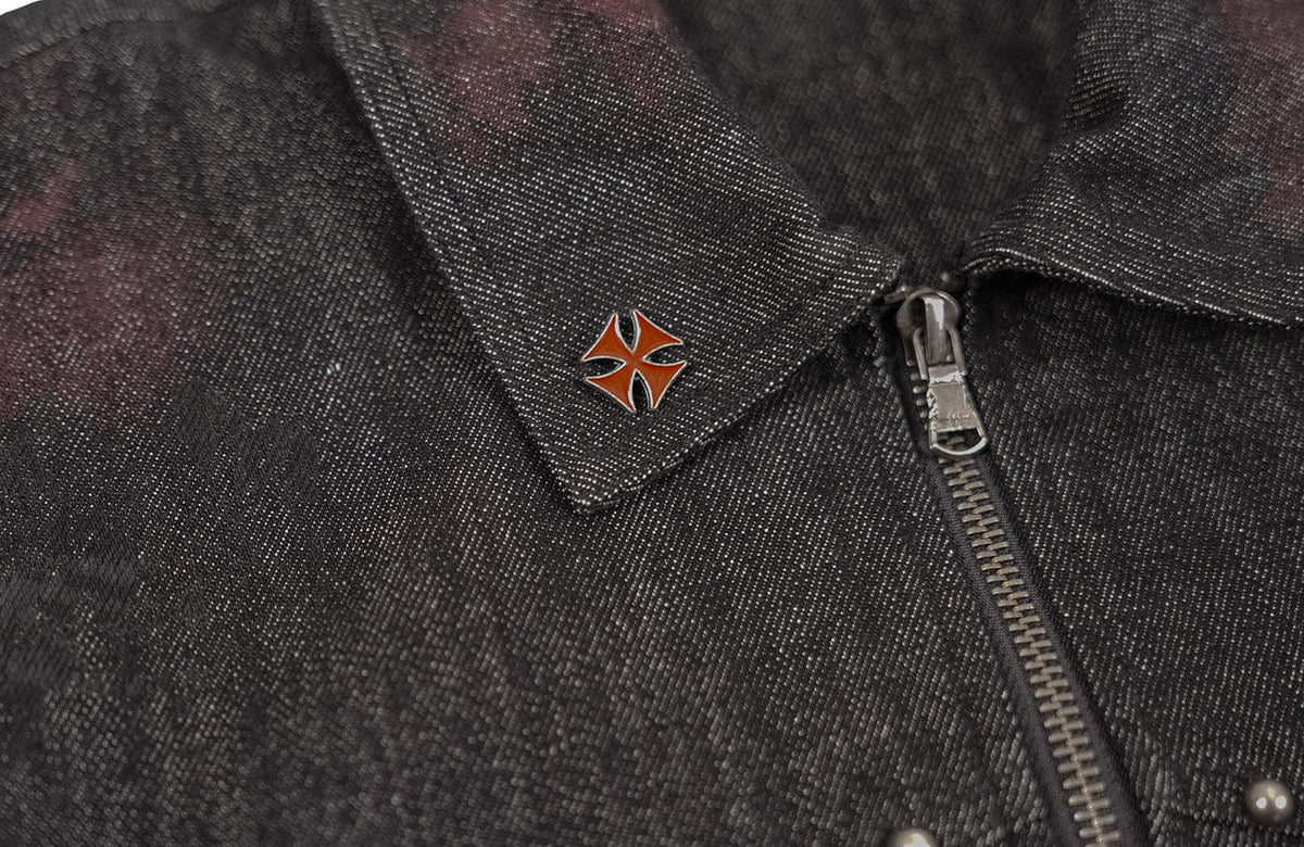 UNDERWATER Bloodstained Raw Denim Jacket – photo 9 of 14