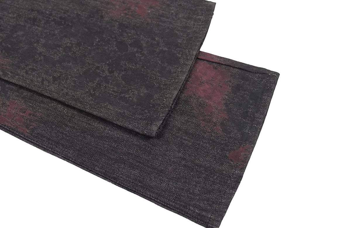 UNDERWATER Bloodstained Raw Flared Denim Pants – photo 14 of 14