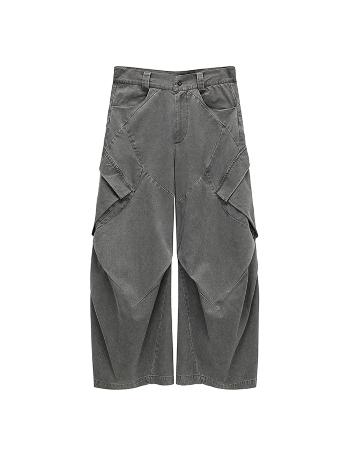 AVINMADE Curved-Blade Paneled Cargo Jeans – photo 9 of 16