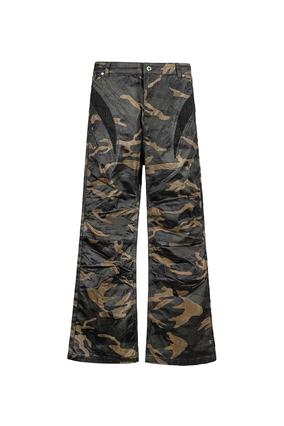 UNDERWATER Camo Deconstructed Fang-Paneled Pants – photo 11 of 12