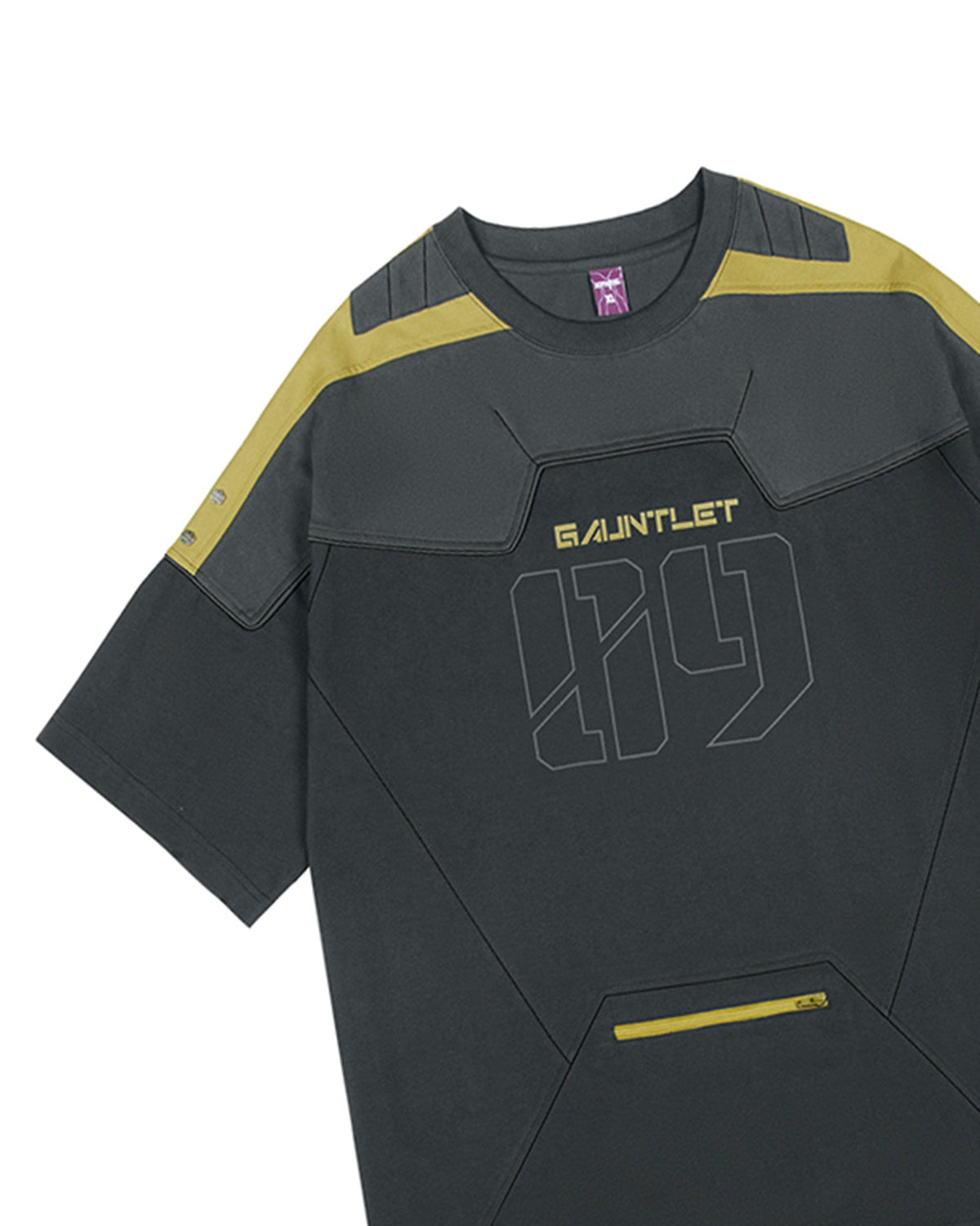 XIPHEVIL Modern Deconstructed Rivet Jersey Yellow – photo 13 of 15
