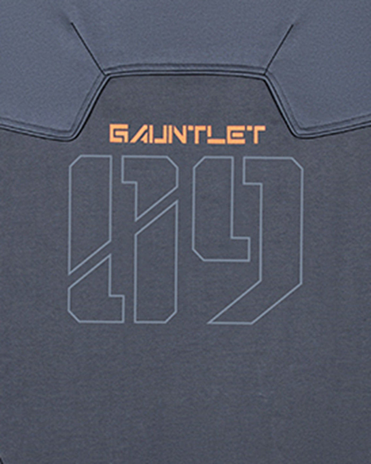 XIPHEVIL Modern Deconstructed Rivet Jersey Dark Orange – photo 17 of 18