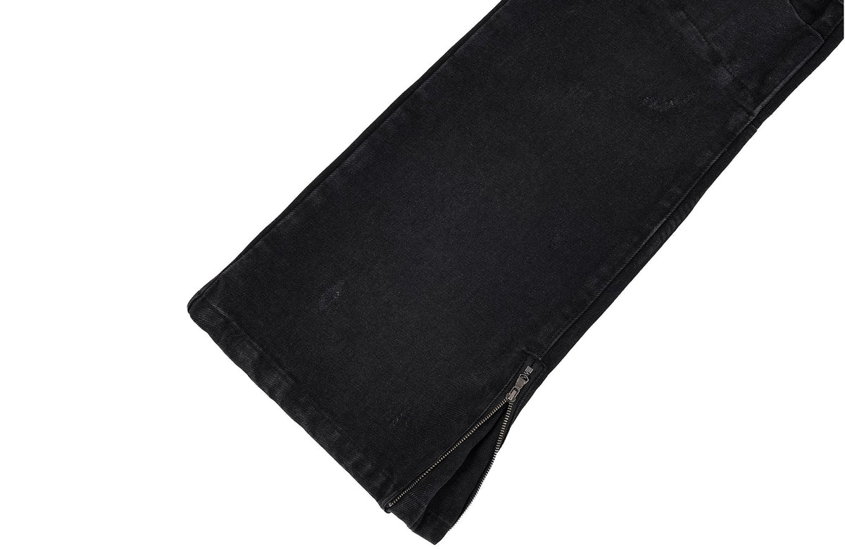UNDERWATER Serpent Skin Distressed Jeans – photo 14 of 14