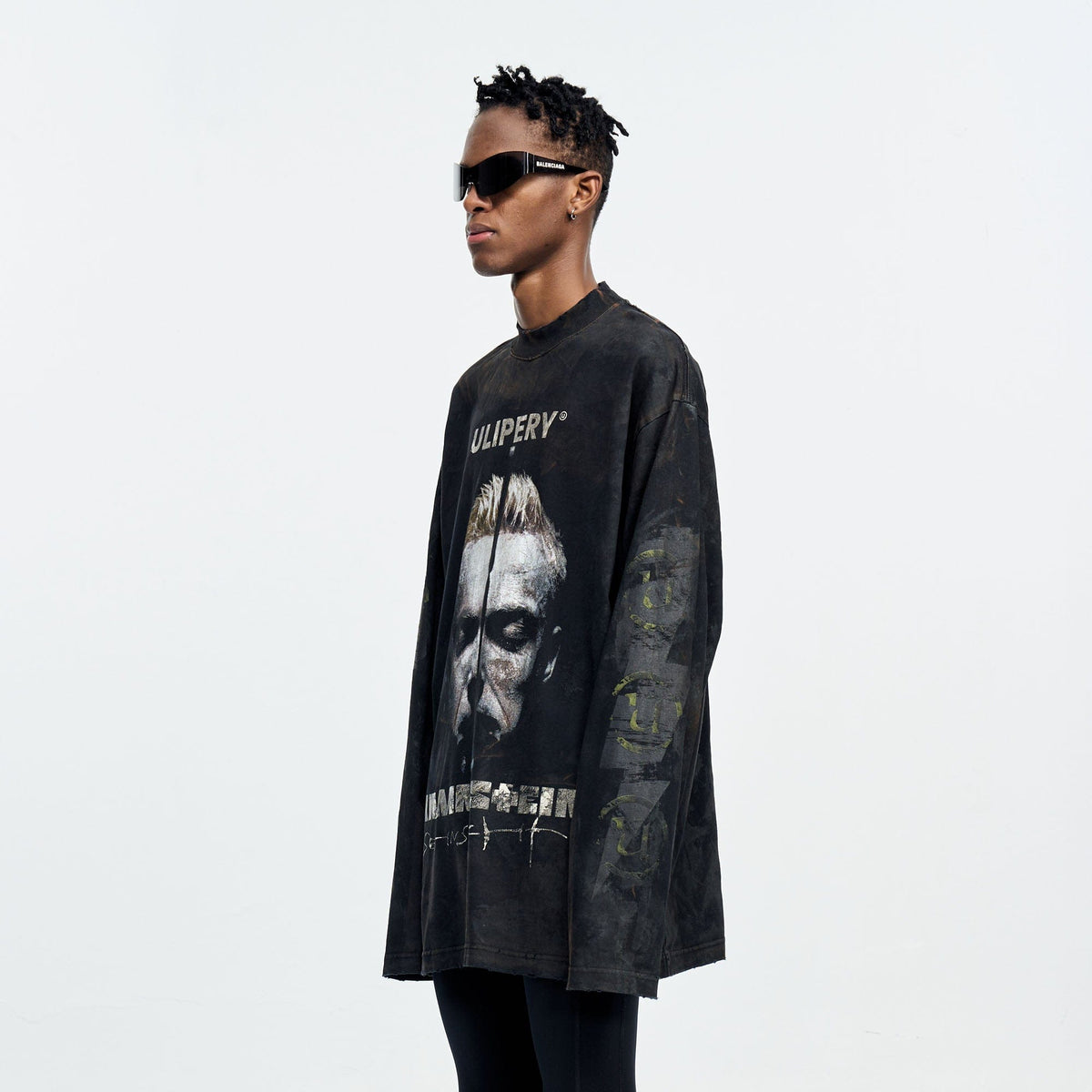 ULIPERY Rammstein Forehead Spike Long Sleeve Tee – photo 3 of 19