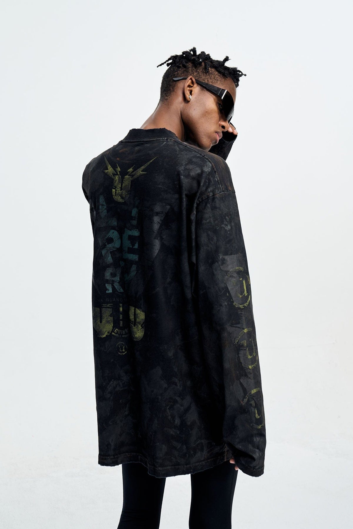 ULIPERY Rammstein Forehead Spike Long Sleeve Tee – photo 6 of 19