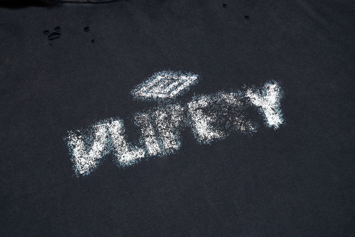 ULIPERY Distressed Faux Layered Hoodie – photo 11 of 12