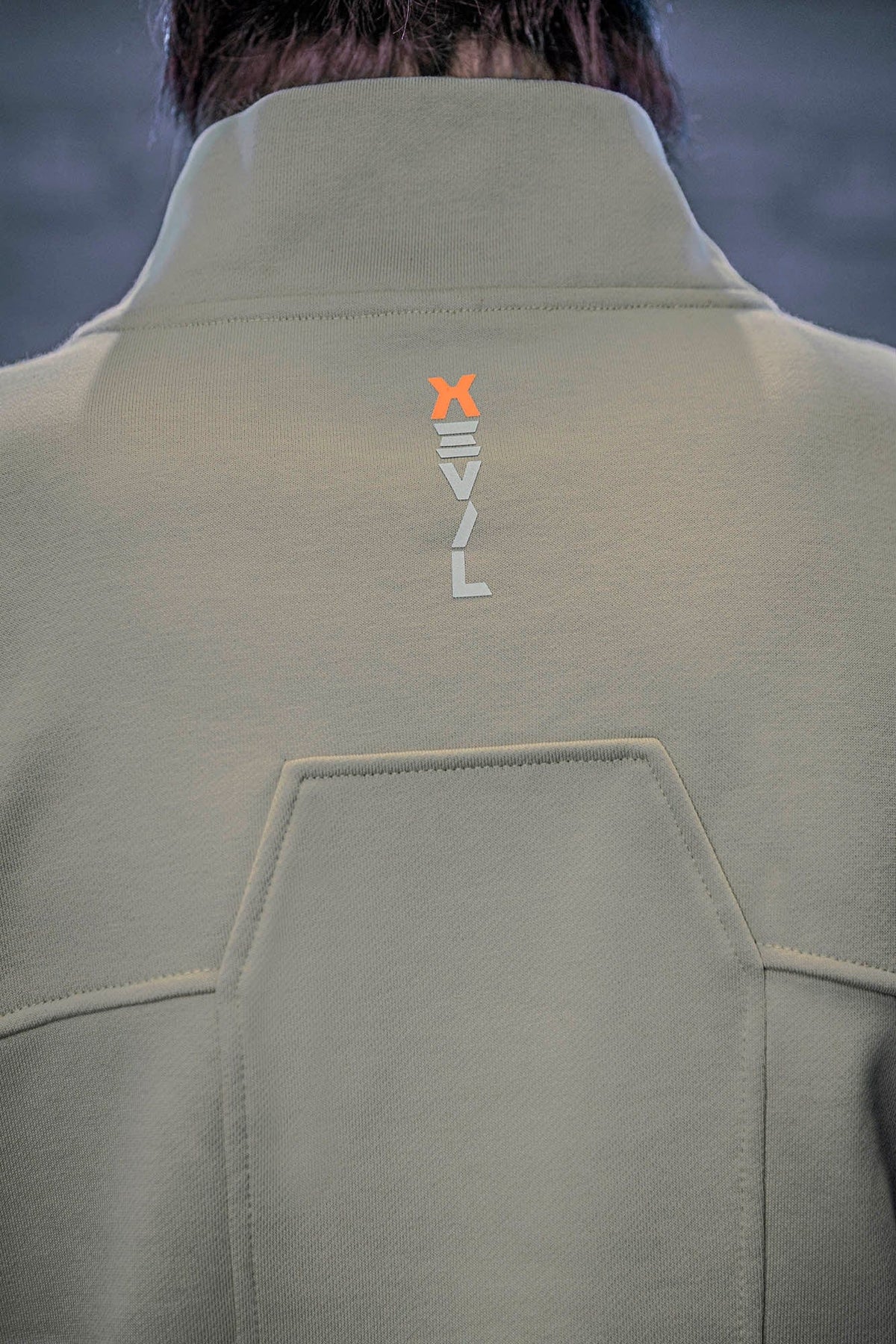 XIPHEVIL Mesh Paneled Tactical Turtleneck Sweatshirt Green – photo 8 of 13