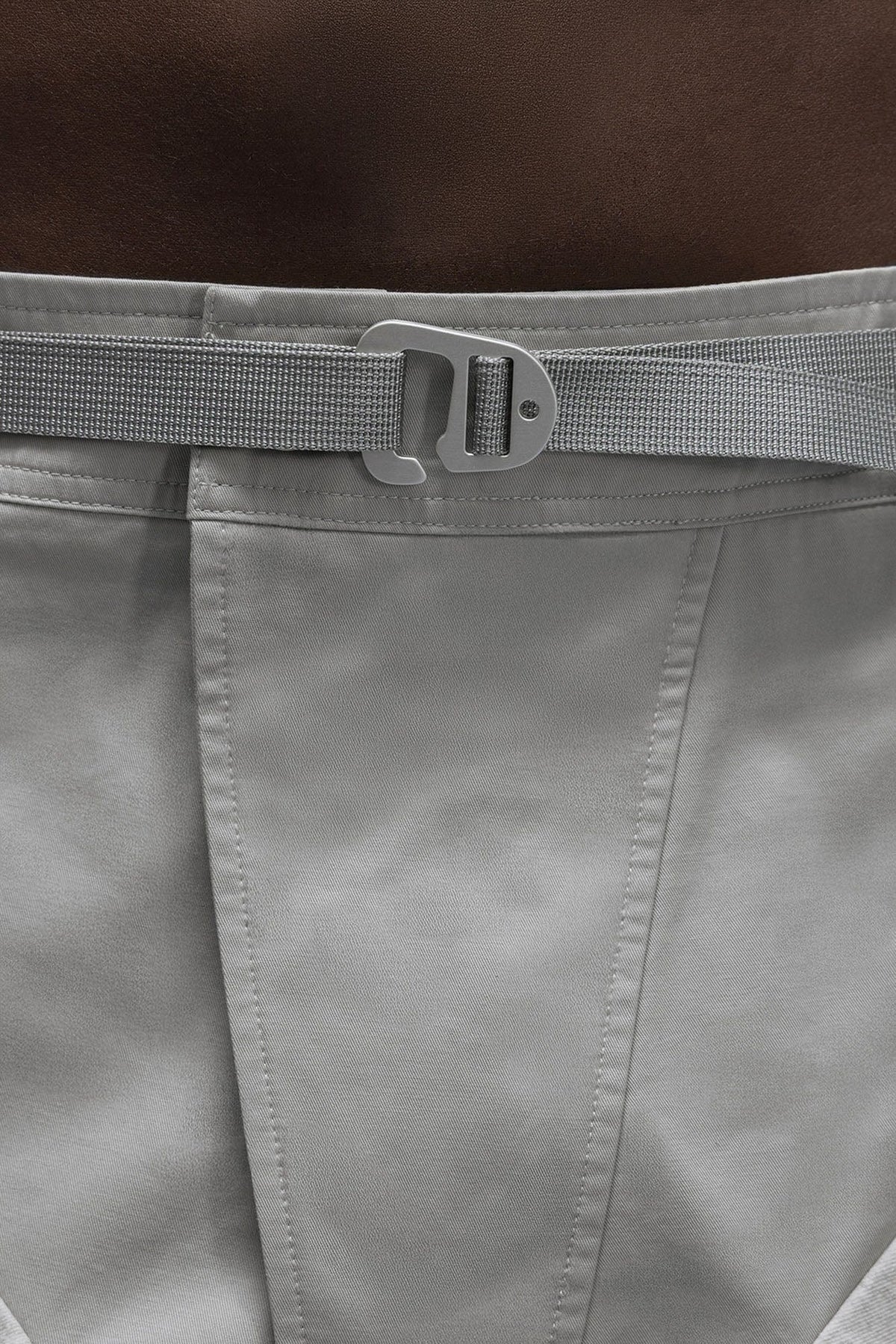 XIPHEVIL Washed Contrast Panel Pocket Utility Shorts Gray – photo 9 of 11