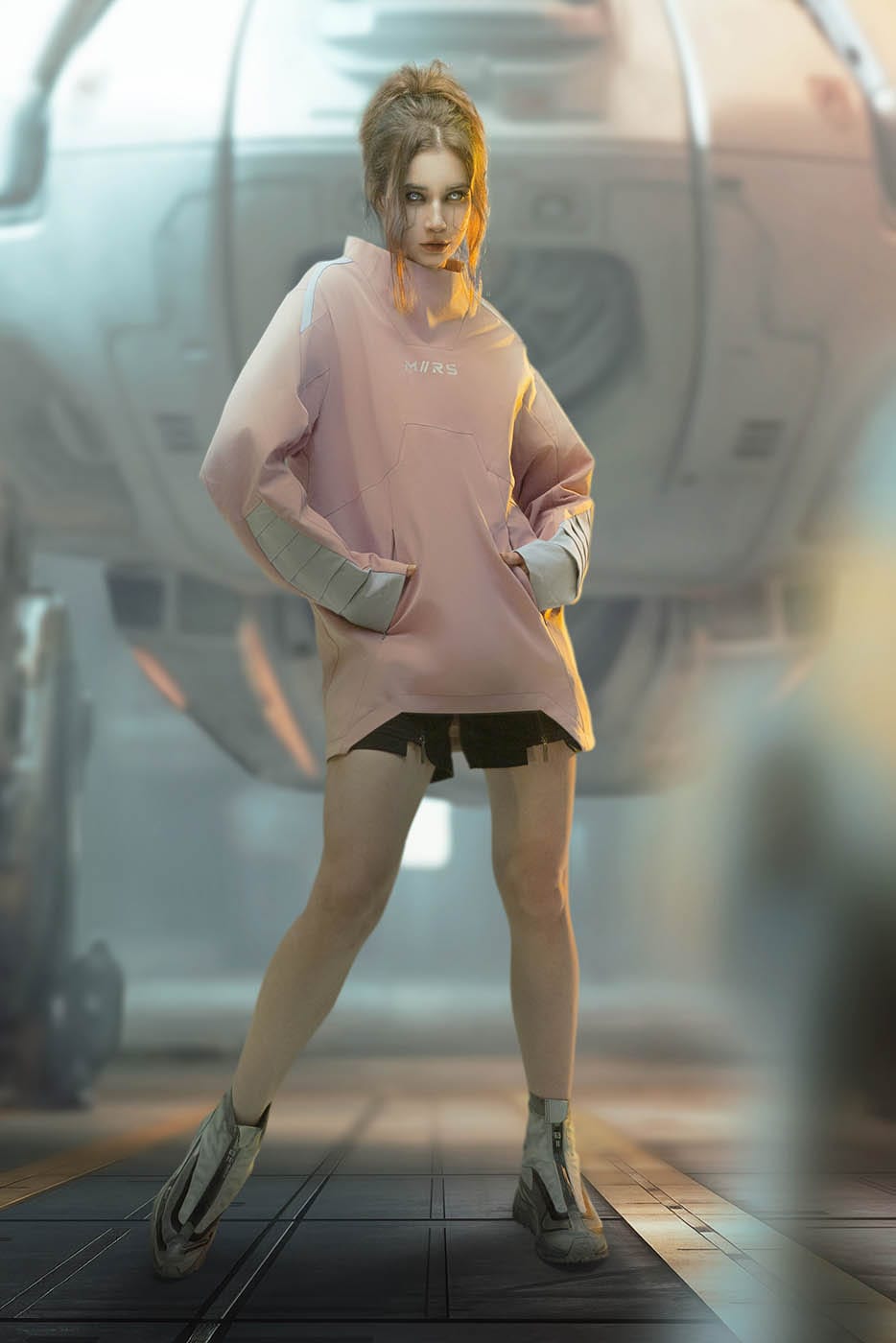 XIPHEVIL Space-Suit Deconstructed Pullover – photo 6 of 11