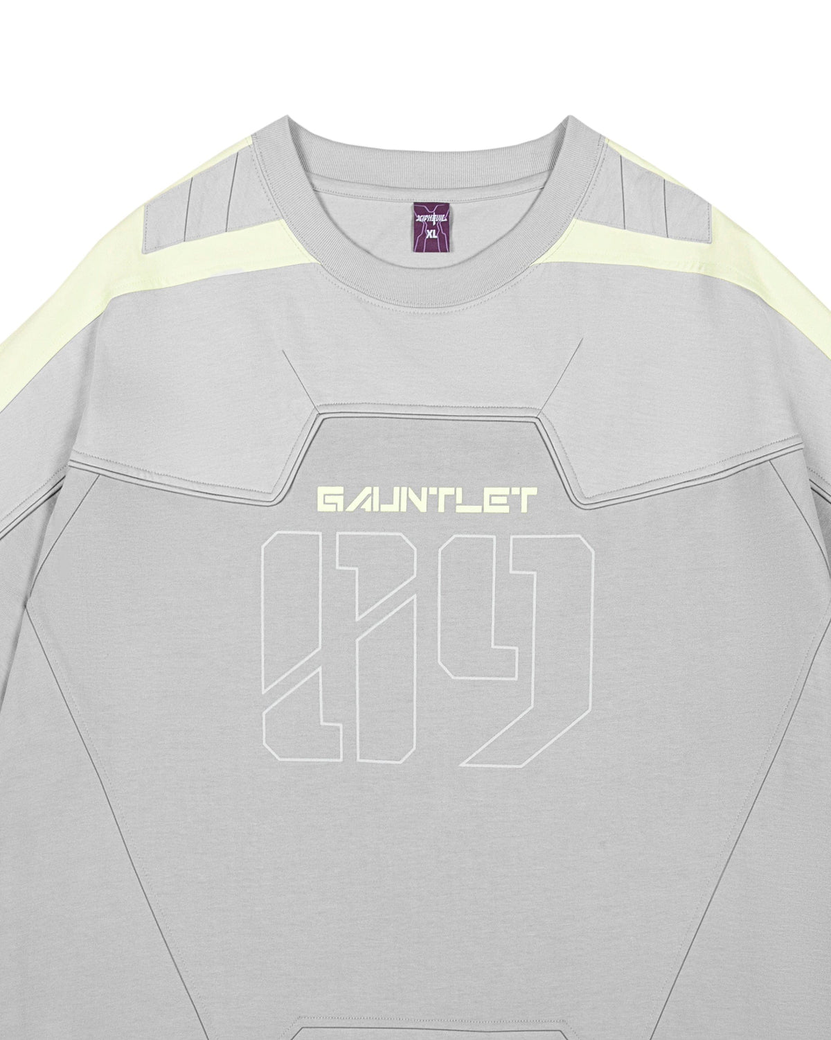 XIPHEVIL Modern Deconstructed Rivet Jersey Sliver – photo 15 of 19
