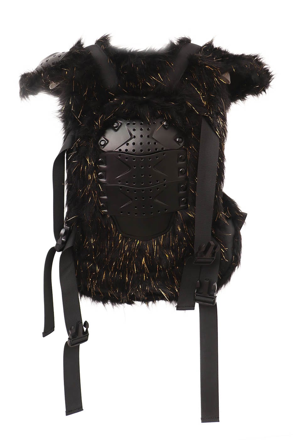 EMBRYO Cyber Faux Fur Warrior Vest – photo 13 of 13