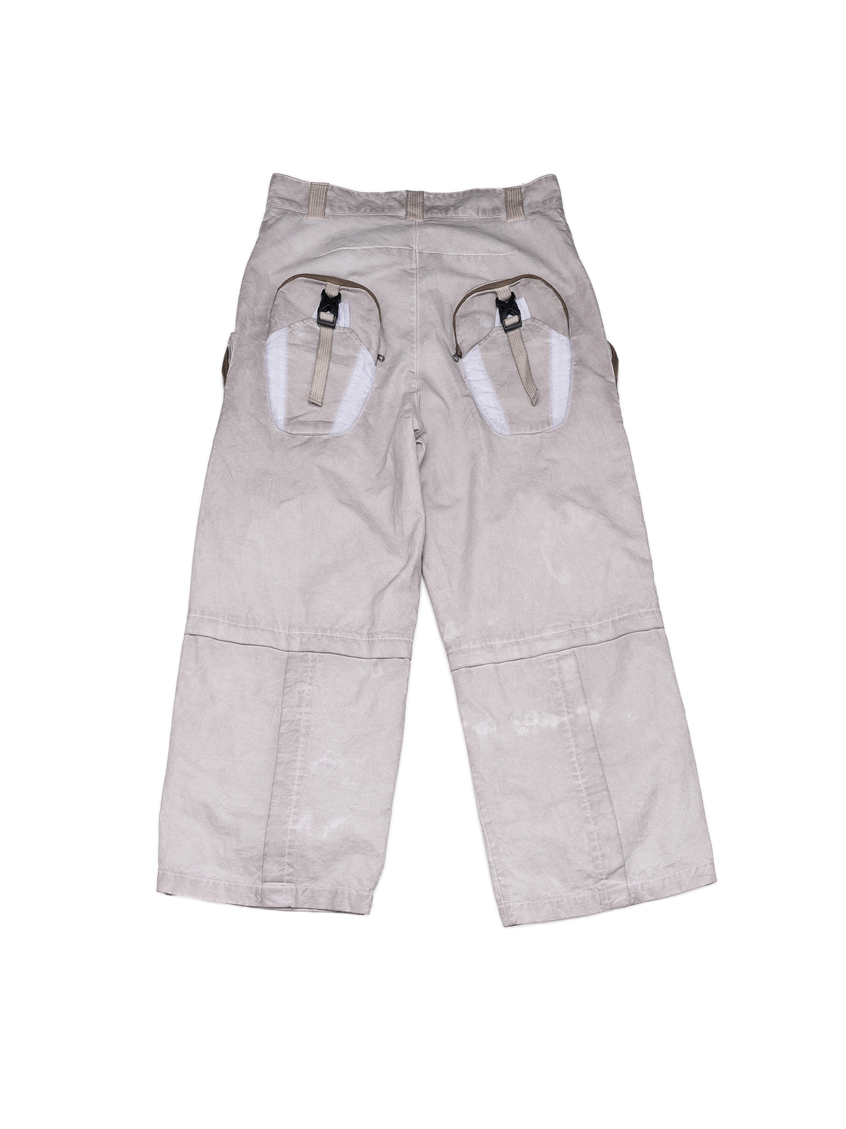 STEAM Multi-Pocket Spliced Parachute Cargo Pants – photo 21 of 25
