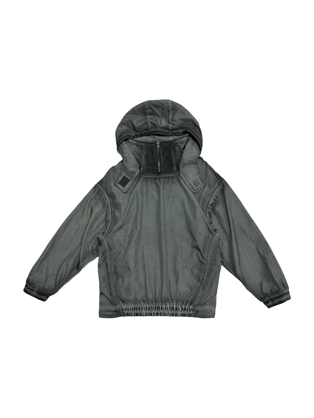 STEAM Distressed Zip-Up Detachable Hooded Jacket – photo 46 of 50
