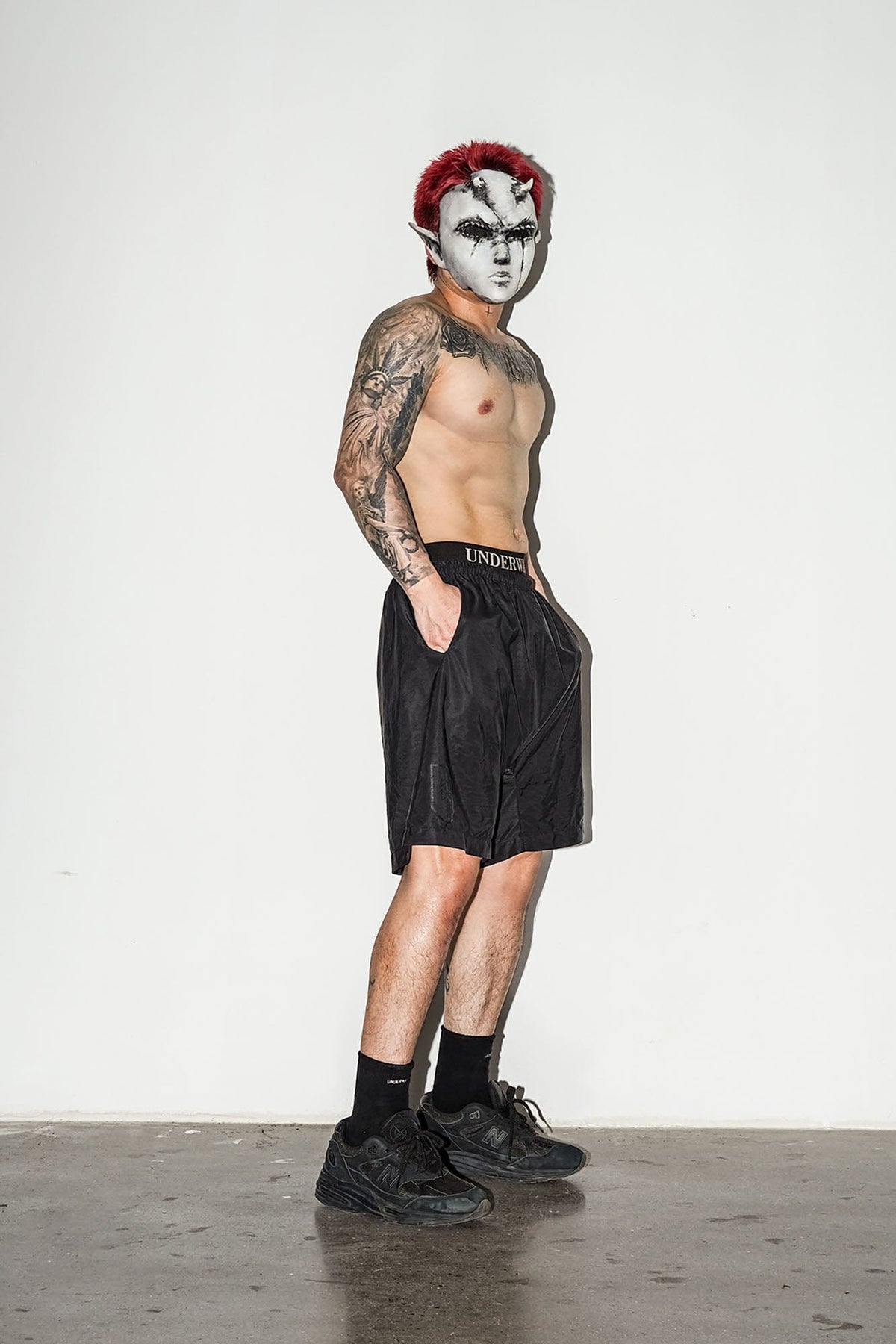 UNDERWATER Dark Soul LOGO Waistband Stretch Boxer Briefs – photo 3 of 9