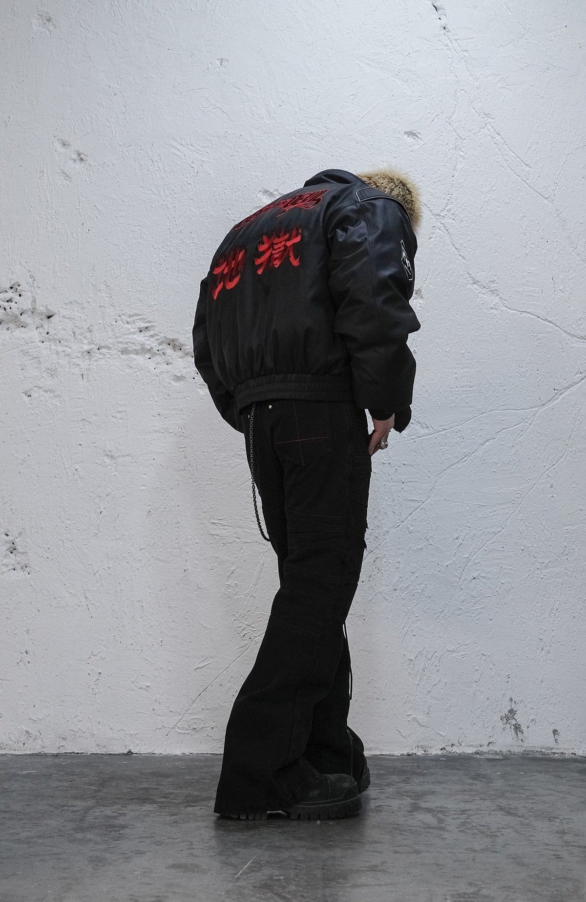 UNDERWATER Hell Racer Embroidered Padded Bomber – photo 7 of 15