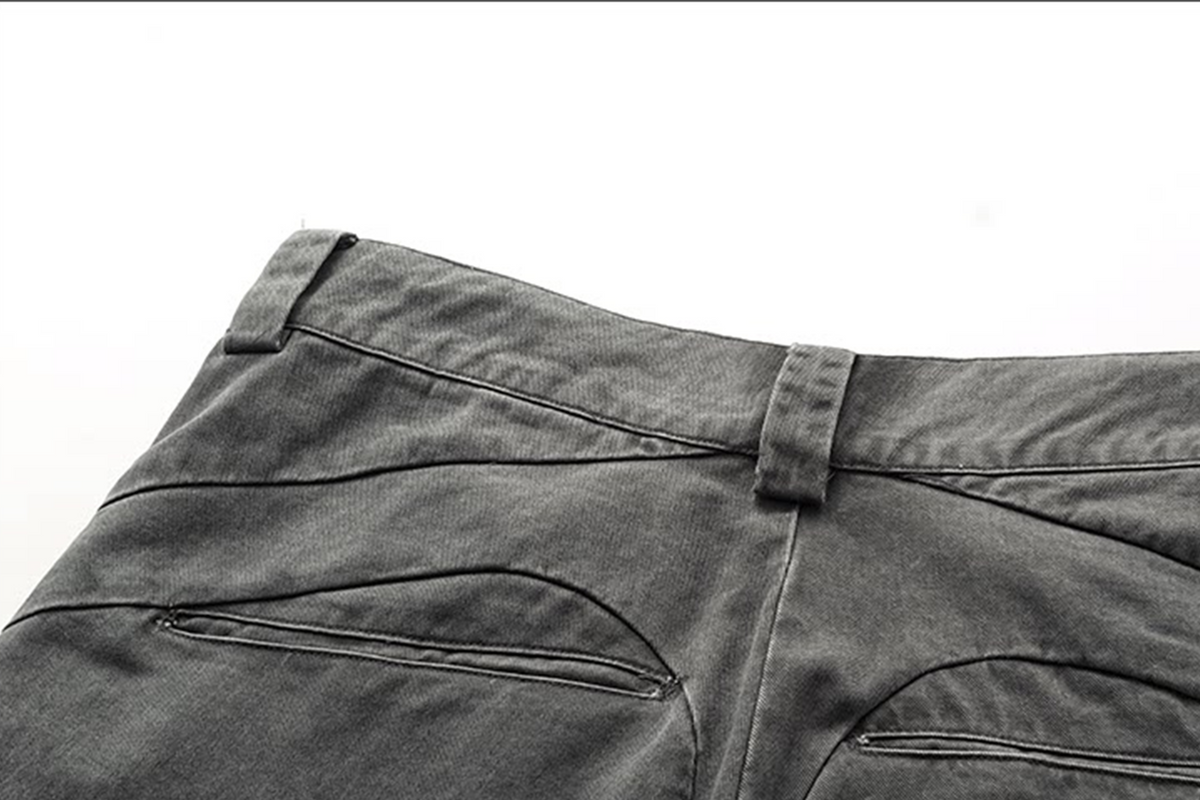 AVINMADE Curved-Blade Paneled Cargo Jeans – photo 14 of 16