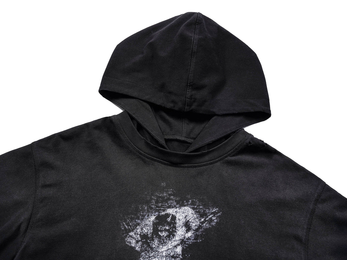 UNDERWATER The Prisoner Distressed Layered Hoodie – photo 7 of 12