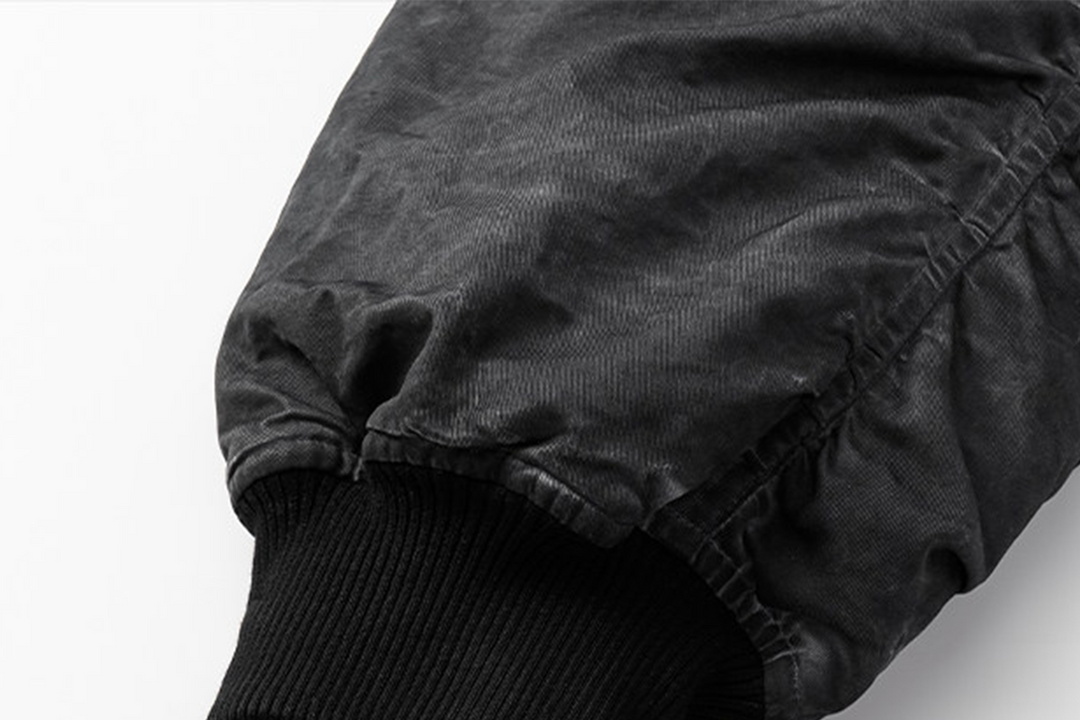 AVINMADE Washed Stitch Hooded Bomber Jacket – photo 12 of 16