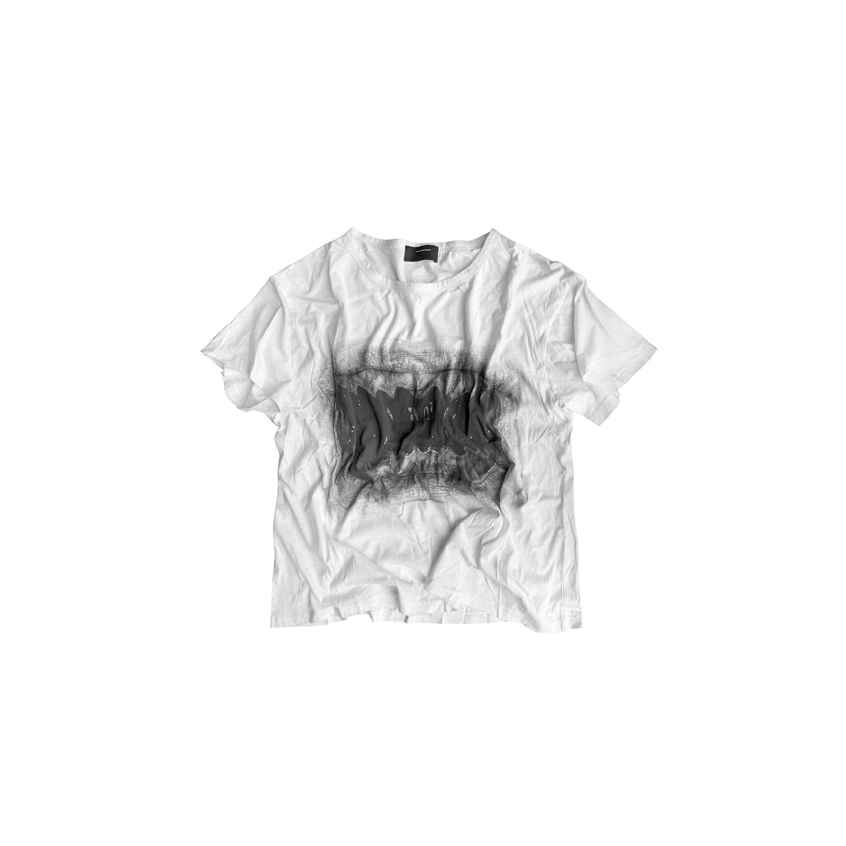CINDER VEIN Distressed Graphic Washed Boxy T-Shirt – photo 2 of 7