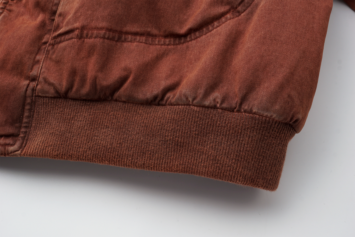 AVINMADE Washed Retro Bomber Jacket – photo 10 of 13