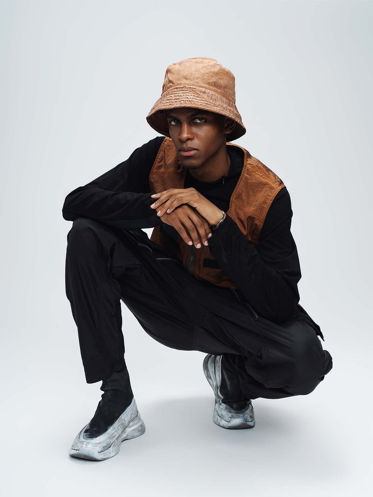 STEAM Washed Distressed Bucket Hat – photo 31 of 50
