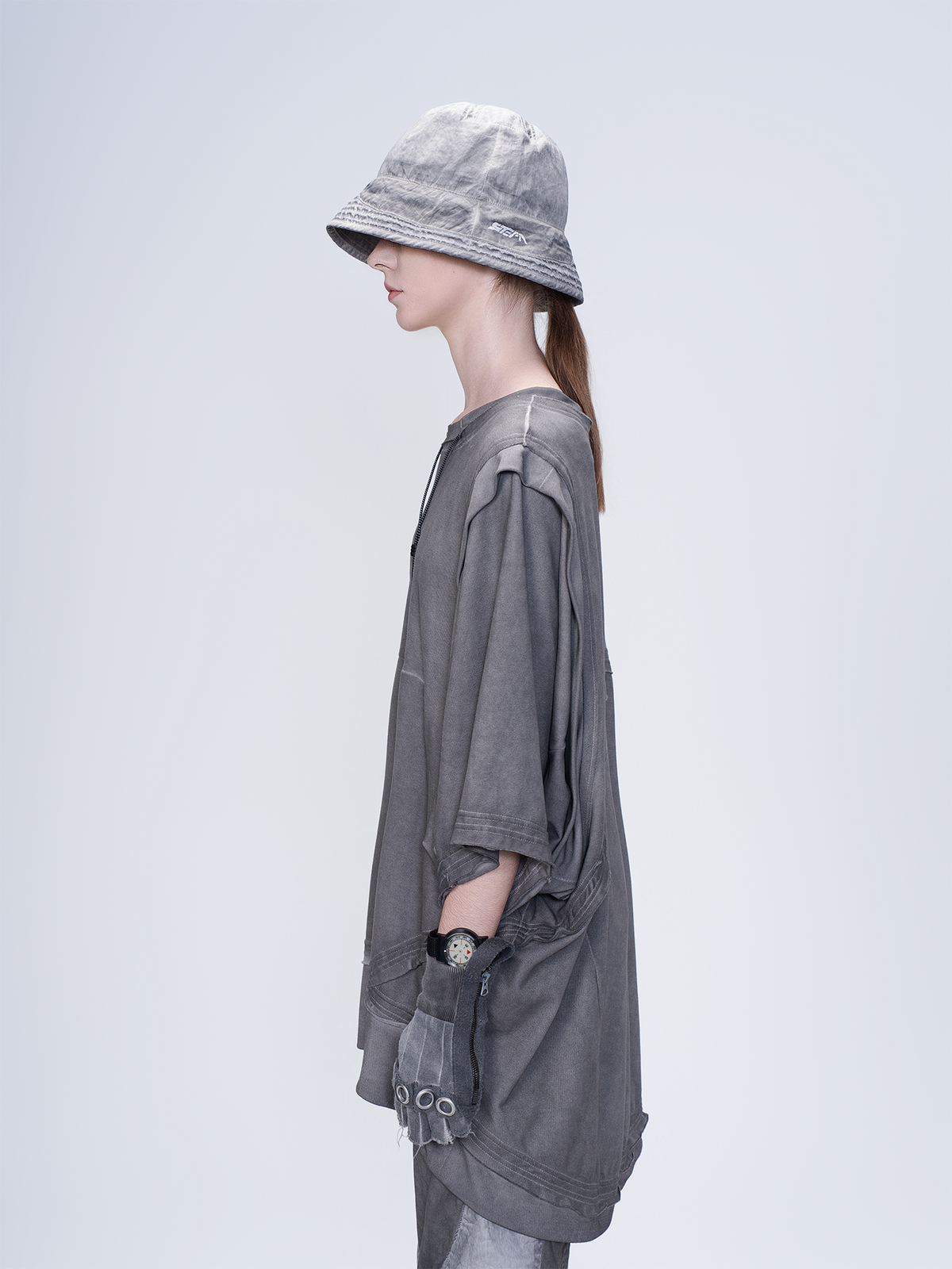 STEAM Washed Distressed Bucket Hat – photo 35 of 50