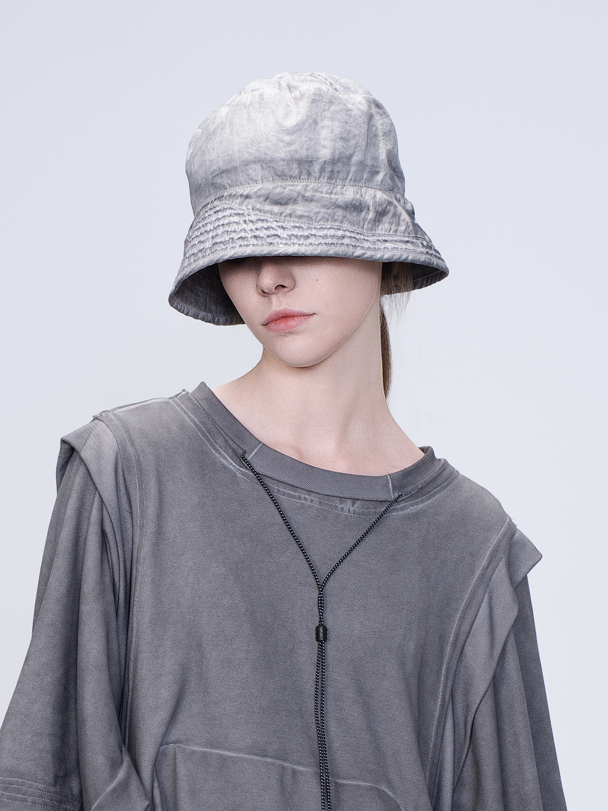 STEAM Washed Distressed Bucket Hat – photo 37 of 50