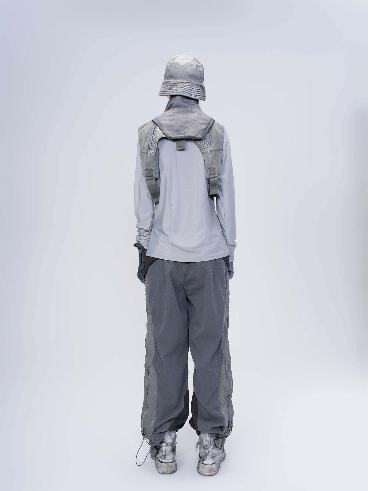 STEAM Washed Distressed Bucket Hat – photo 15 of 50