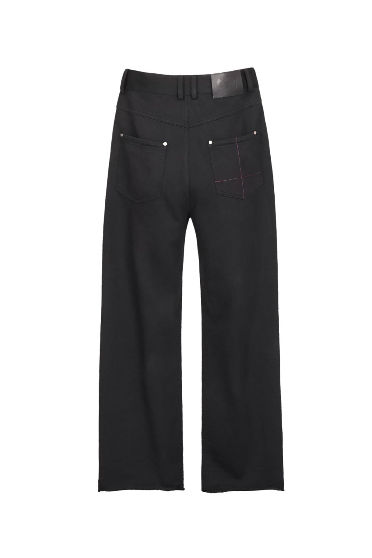 UNDERWATER Devil Embroidery Straight-Leg Pants – photo 8 of 13
