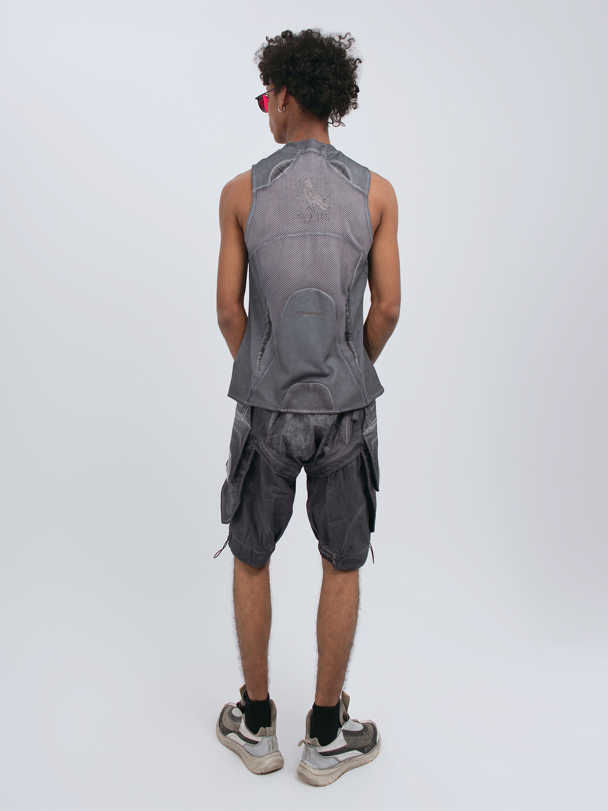STEAM Distressed Mesh Tactical Tank Top – photo 14 of 27