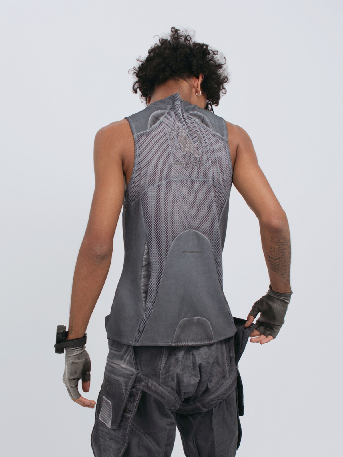 STEAM Distressed Mesh Tactical Tank Top – photo 23 of 27