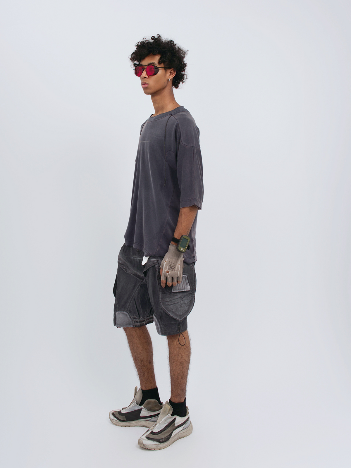 STEAM Distressed Spliced Detachable Utility Shorts – photo 15 of 27