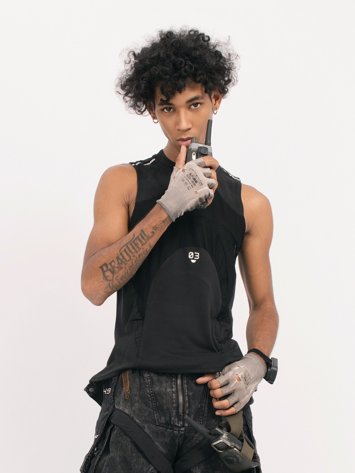 STEAM Distressed Mesh Tactical Tank Top – photo 25 of 27