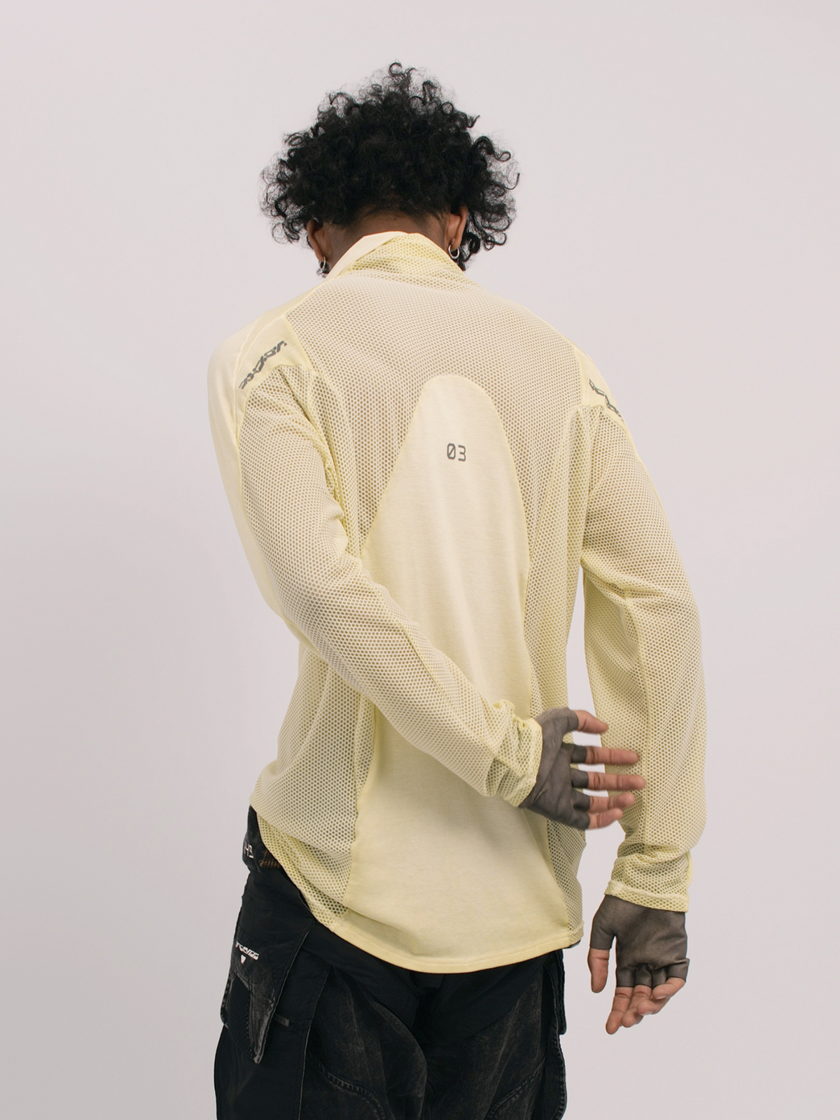 STEAM Mesh Paneled Washed Long-Sleeve Tee – photo 33 of 34