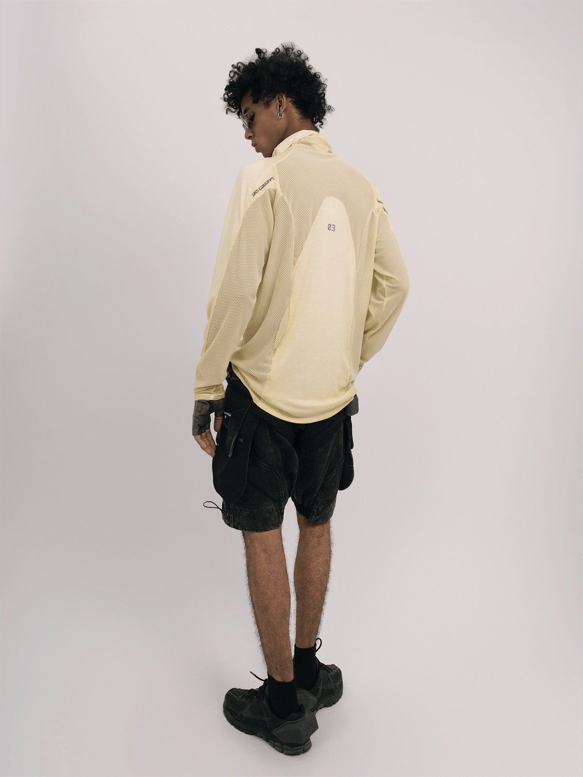 STEAM Mesh Paneled Washed Long-Sleeve Tee – photo 21 of 34