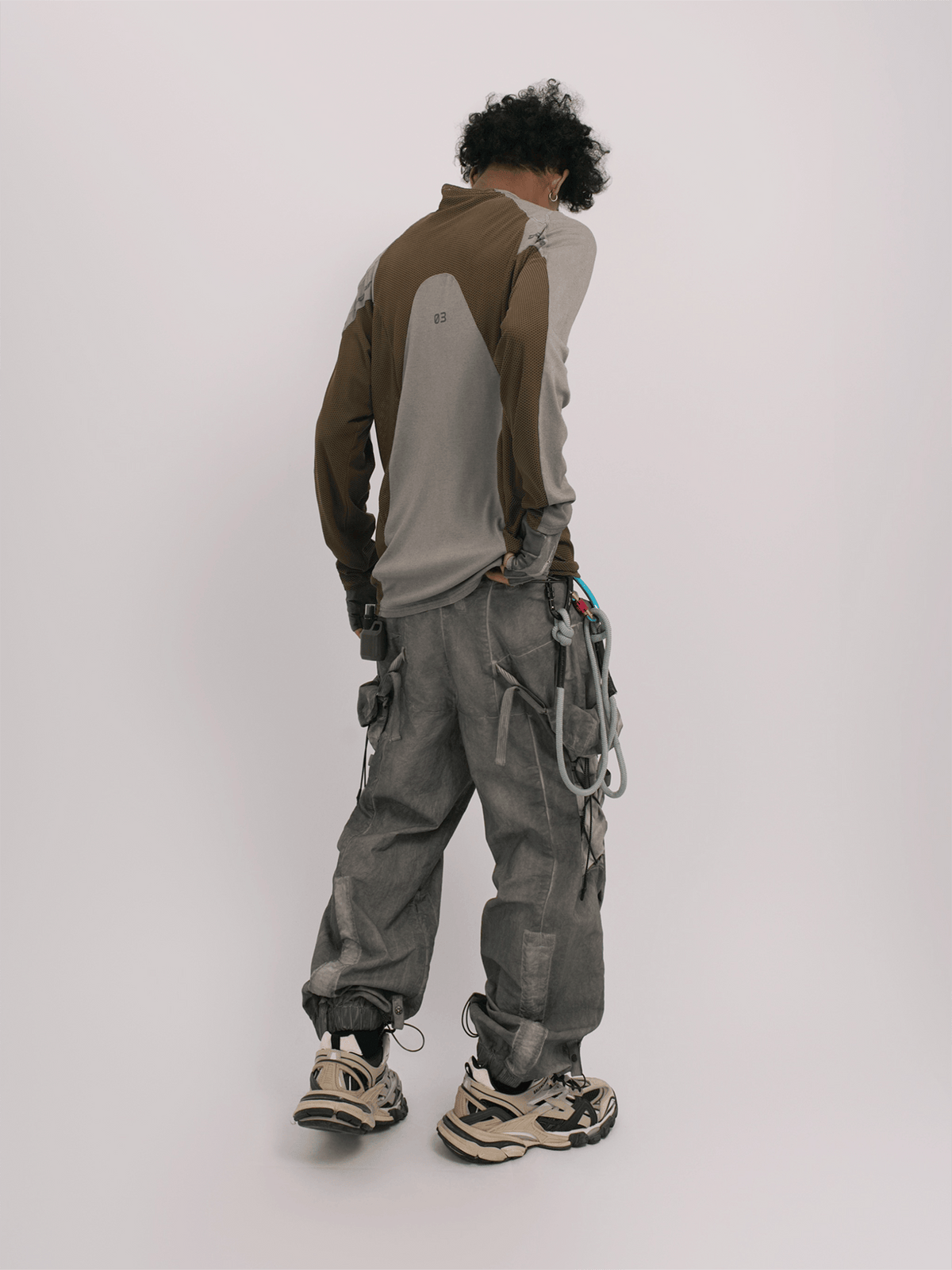 STEAM Mesh Paneled Washed Long-Sleeve Tee – photo 19 of 34