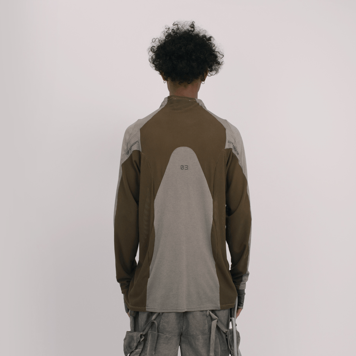 STEAM Mesh Paneled Washed Long-Sleeve Tee – photo 7 of 34