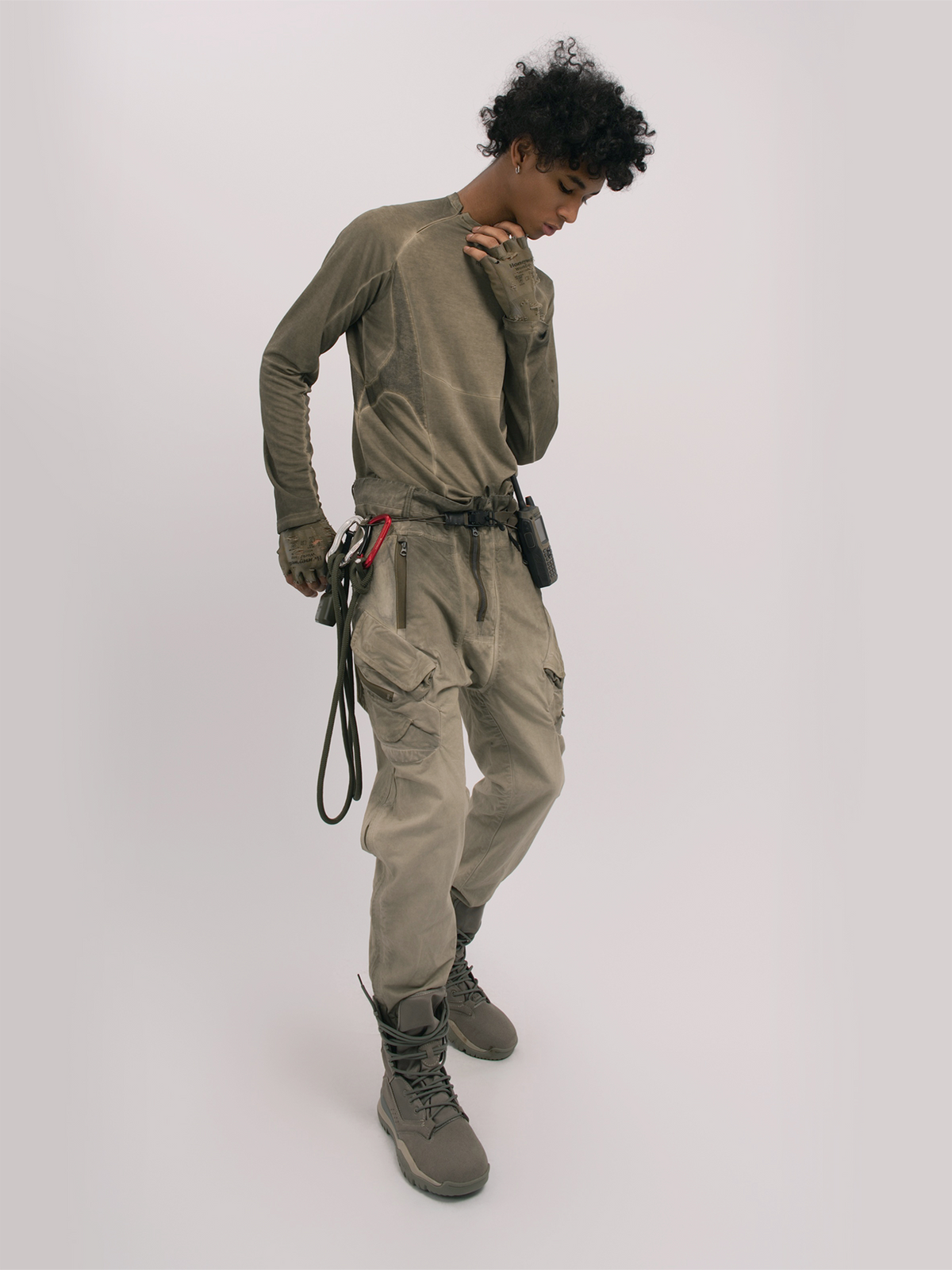STEAM Distressed Multi-Pocket Utility Cargo Pants – photo 12 of 29