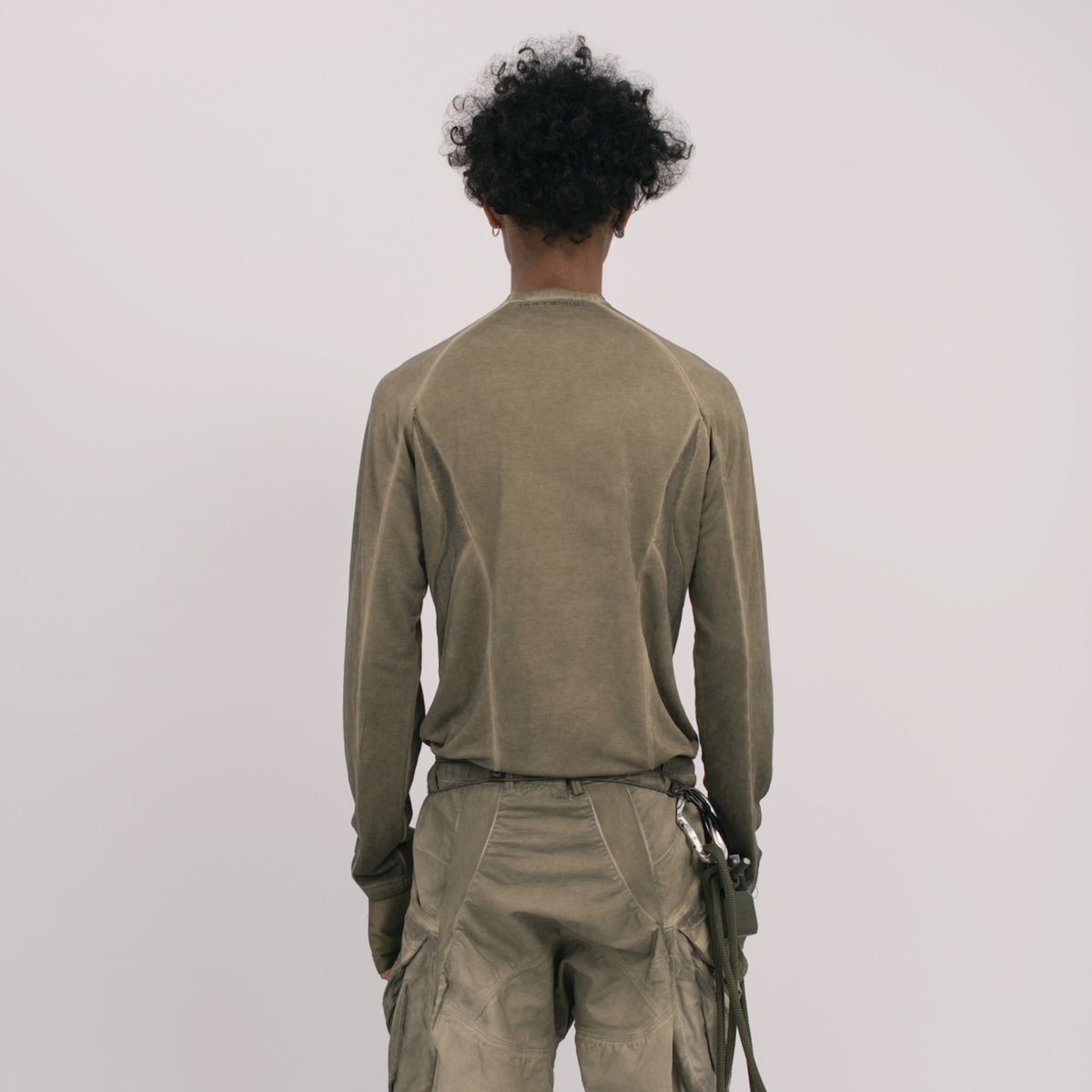 STEAM Distressed Spliced Paneled Long-Sleeve Tee – photo 3 of 24