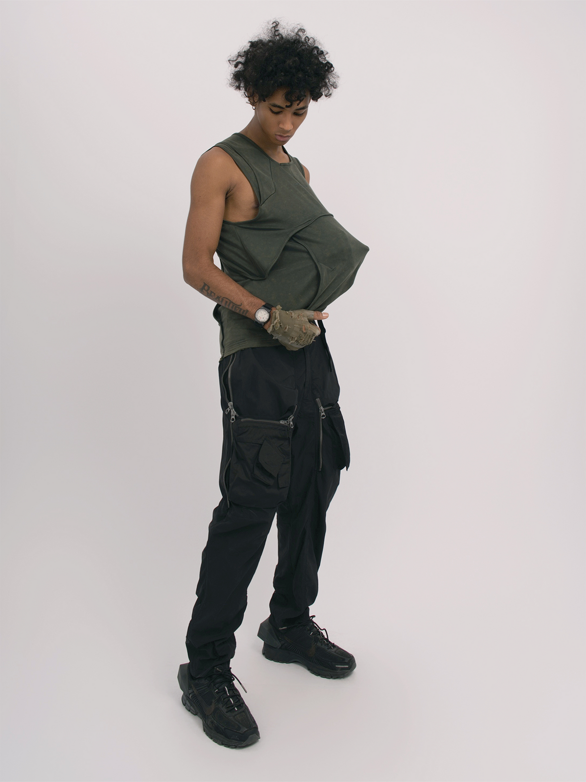 STEAM Deconstructed Spliced Washed Vest – photo 6 of 16