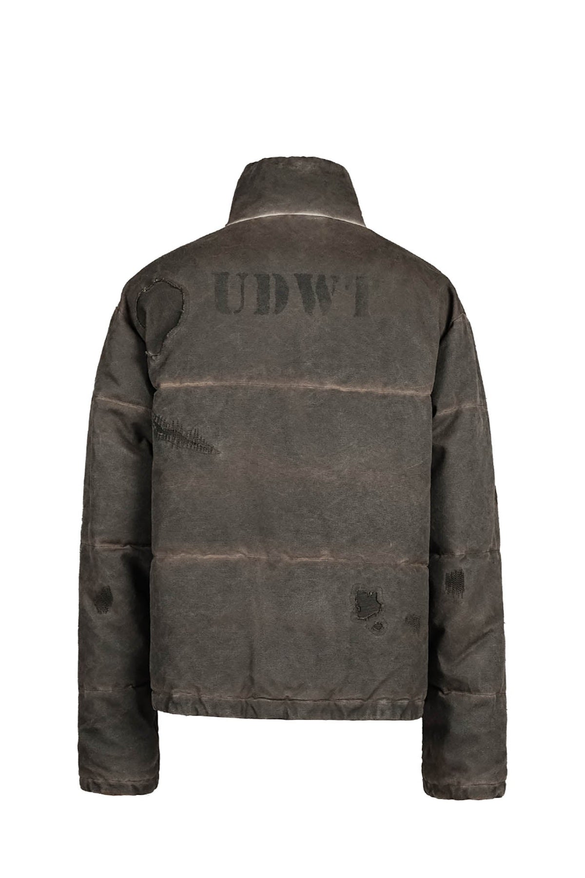 UNDERWATER Distressed Wanderer Patchwork Padded Jacket – photo 12 of 12