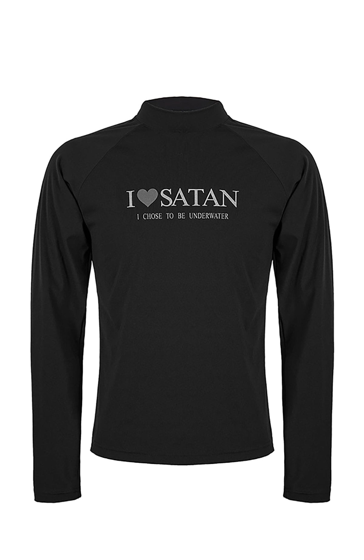 UNDERWATER Satan Racing Mock-Neck Long-Sleeve Tee – photo 7 of 12