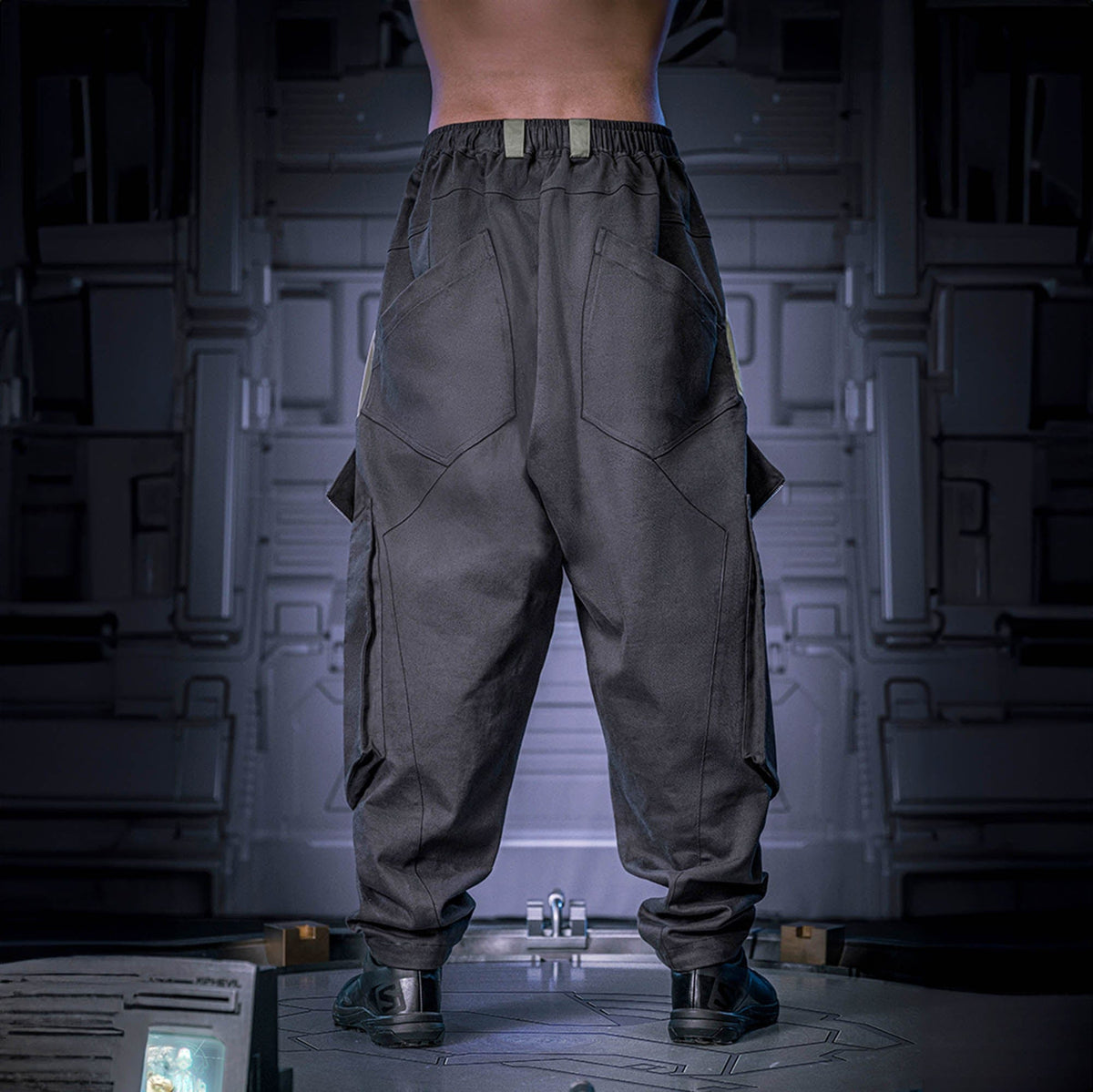 XIPHEVIL Blade Multi-Pocket Paneled Jogger Pants – photo 3 of 12