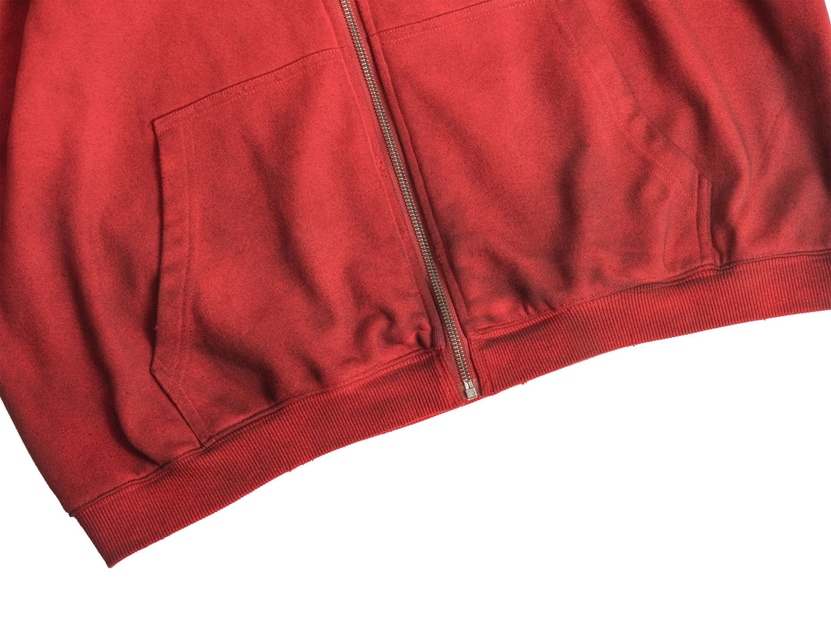 UNDERWATER Skeleton Distressed Contrast Panel Hooded Jacket – photo 13 of 13