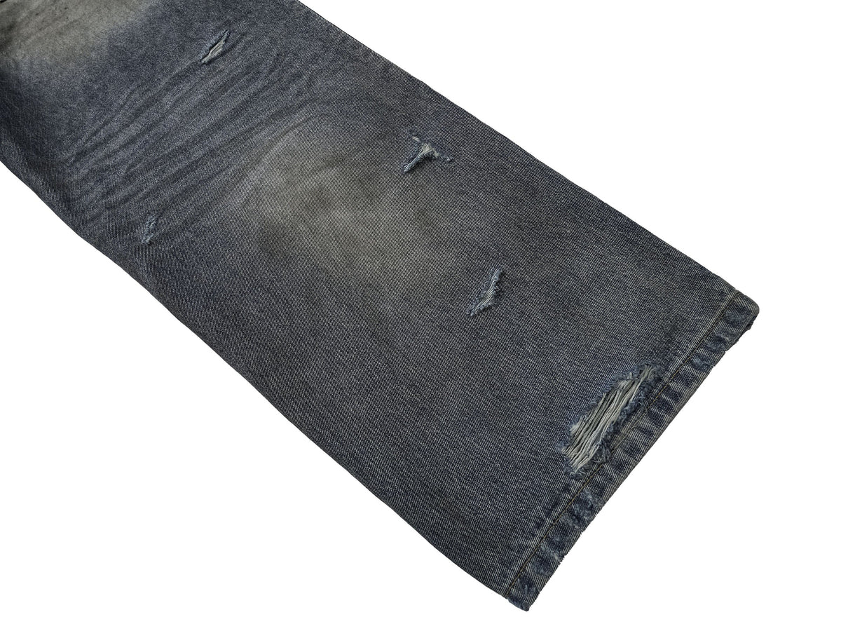 UNDERWATER Muddy Ripped Baggy Jeans – photo 13 of 13