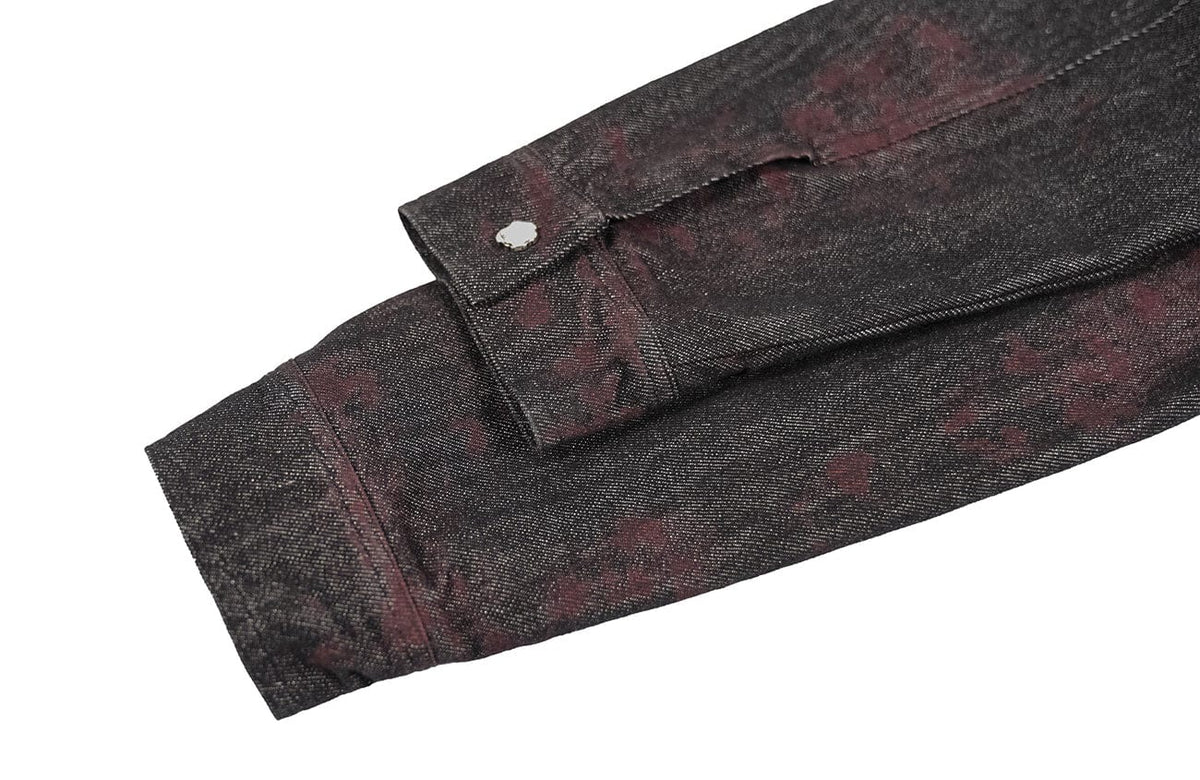 UNDERWATER Bloodstained Raw Denim Jacket – photo 10 of 14