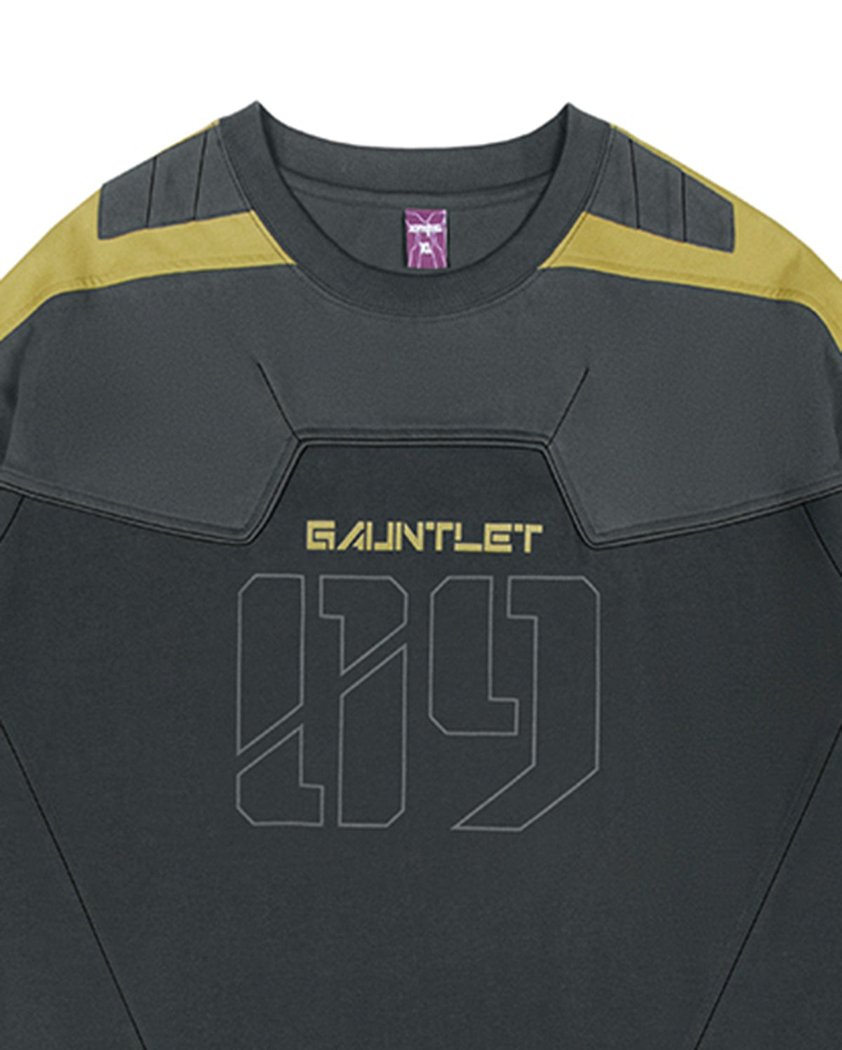 XIPHEVIL Modern Deconstructed Rivet Jersey Yellow – photo 12 of 15