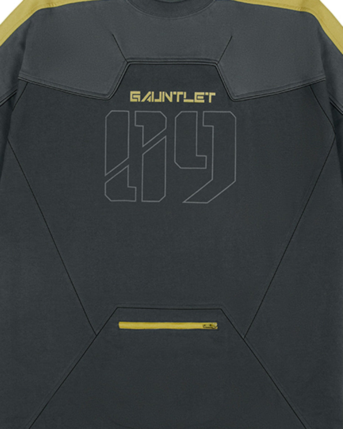 XIPHEVIL Modern Deconstructed Rivet Jersey Yellow – photo 14 of 15