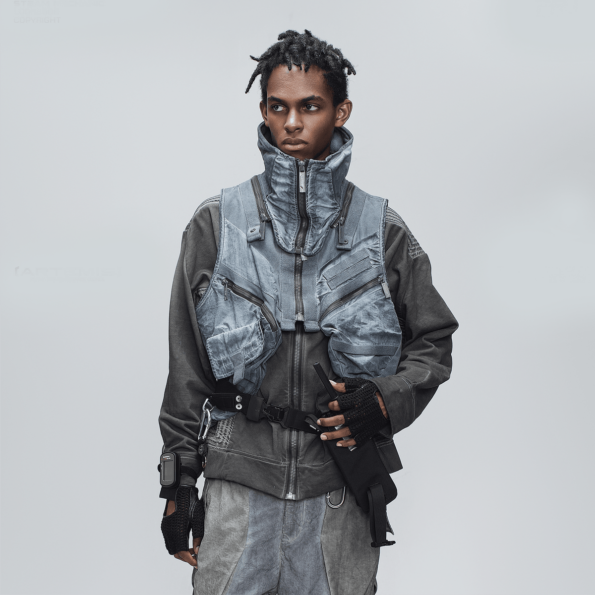 STEAM Multi-Pocket Detachable Utility Vest